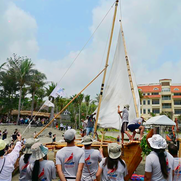 跨族群南島舟船啟航！臺灣首艘「海洋之眼」揚帆世界